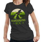 Mamasaurus Rex Tshirt Ladies Fitted