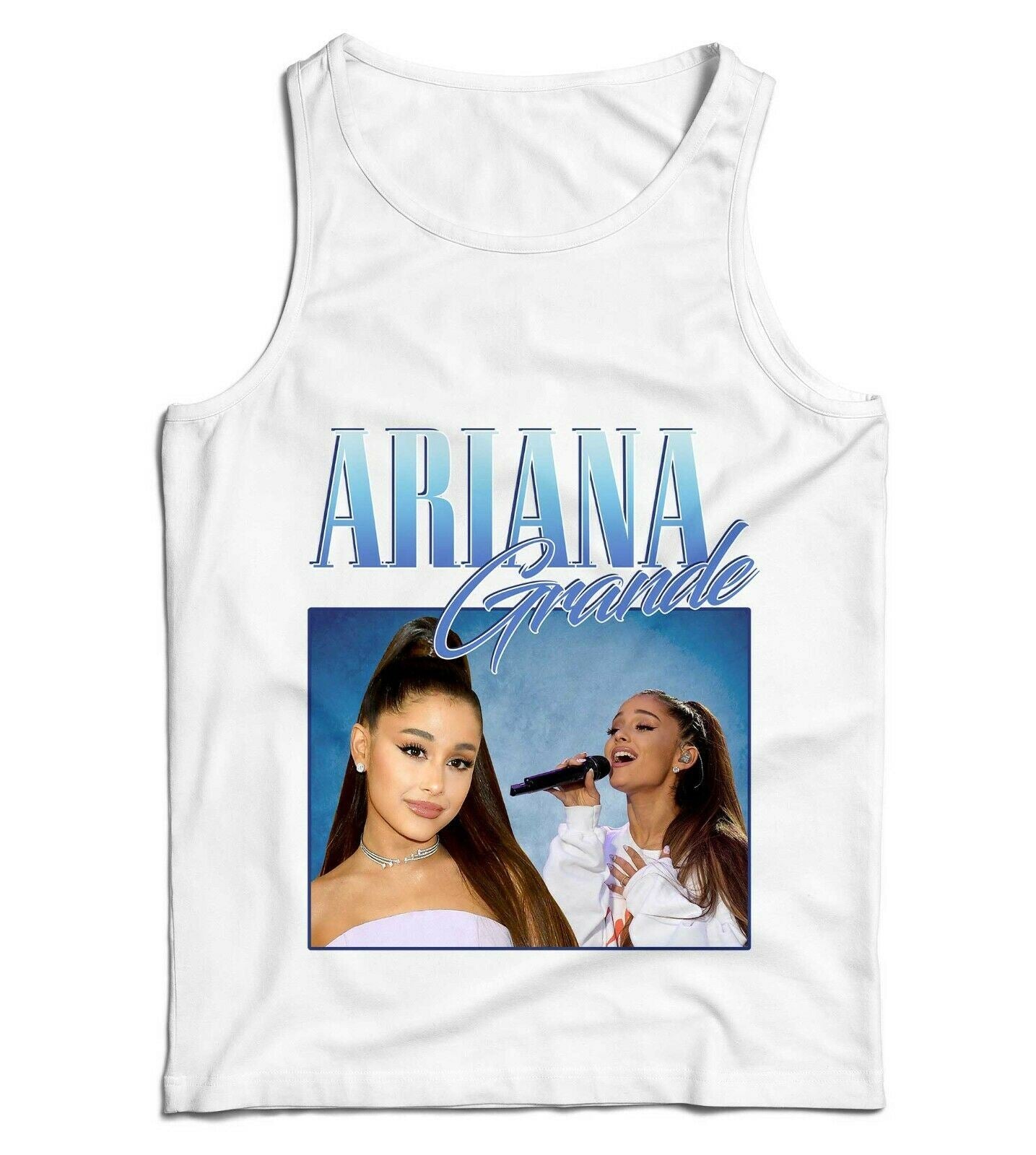 Ariana Grande Appreciation Ladies Vest Tank Top