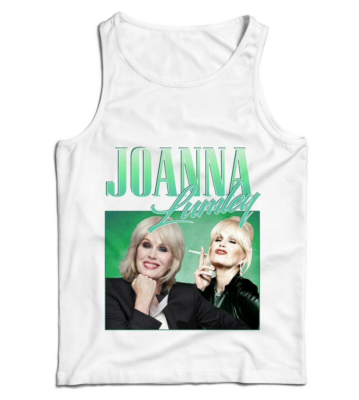 Joanna Lumley Appreciation Ladies Vest Tank Top