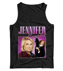 Jennifer Saunders Appreciation Ladies Vest Tank Top