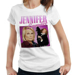 Jennifer Saunders Appreciation Tshirt Fitted Ladies