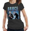 Bruce Forsyth Appreciation Tshirt Ladies Fitted