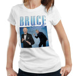 Bruce Forsyth Appreciation Tshirt Ladies Fitted