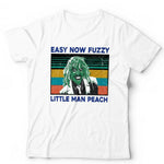 Easy Now Fuzzy Little Man Peach Tshirt Unisex