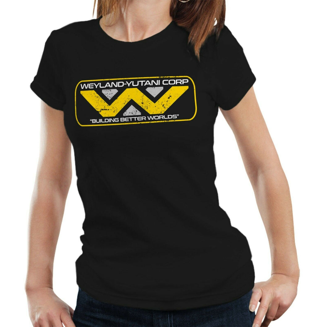 Weyland Yutani Corporation Tshirt Fitted Laides