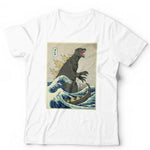 Godzilla Off Kanagawa Tshirt Unisex & Kids