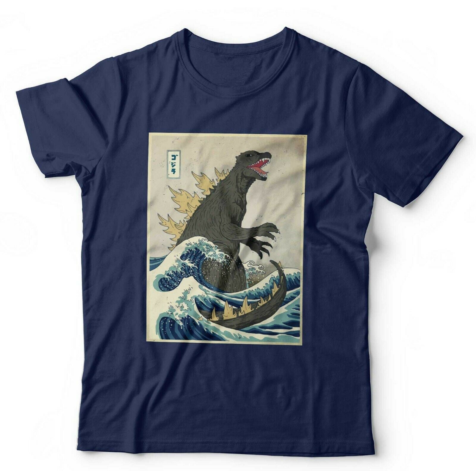 Godzilla Off Kanagawa Tshirt Unisex & Kids