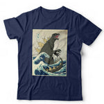 Godzilla Off Kanagawa Tshirt Unisex & Kids