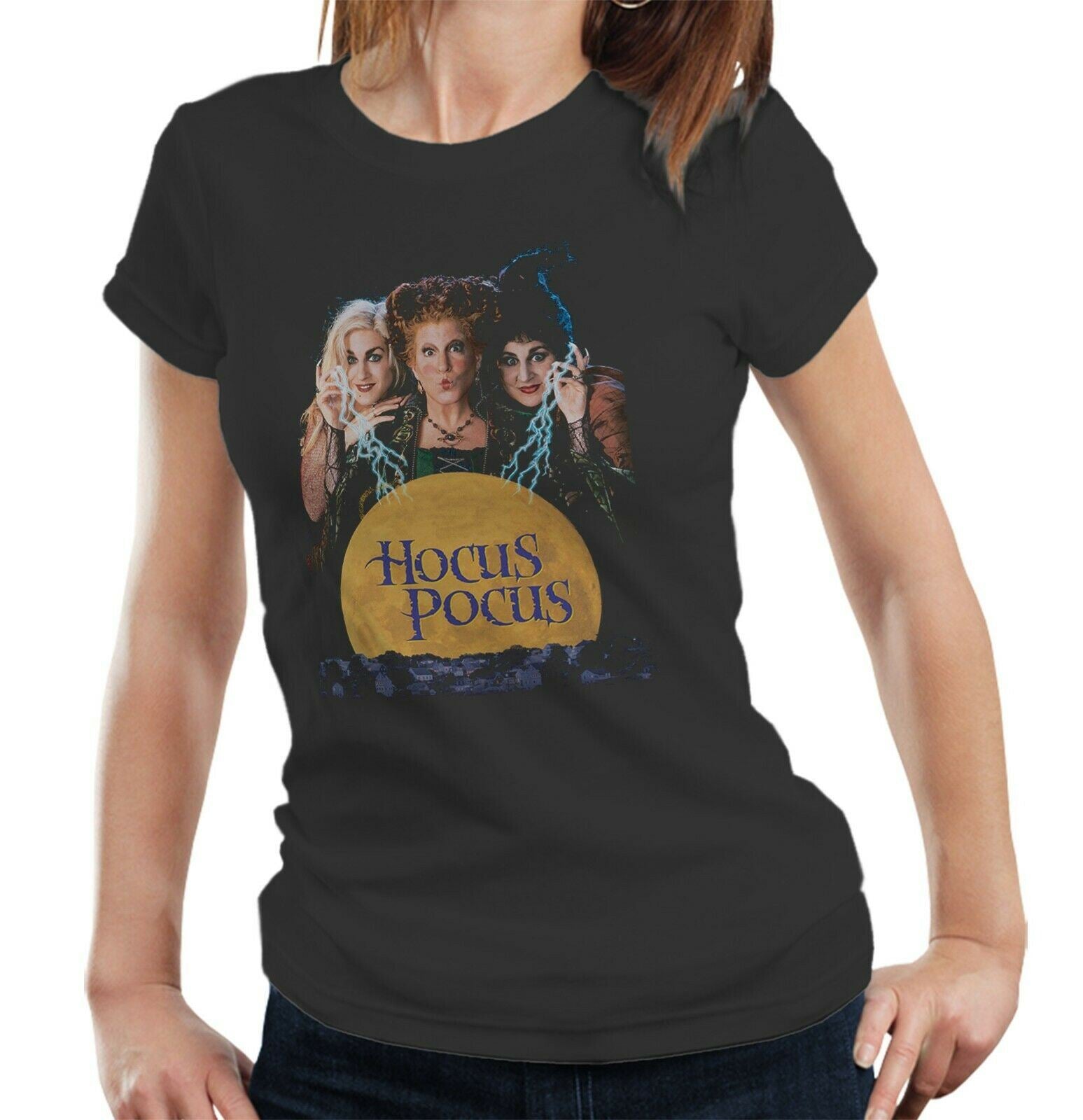 Hocus Pocus Tshirt Fitted Ladies