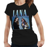 Lana Del Rey Appreciation T Shirt Fitted Ladies