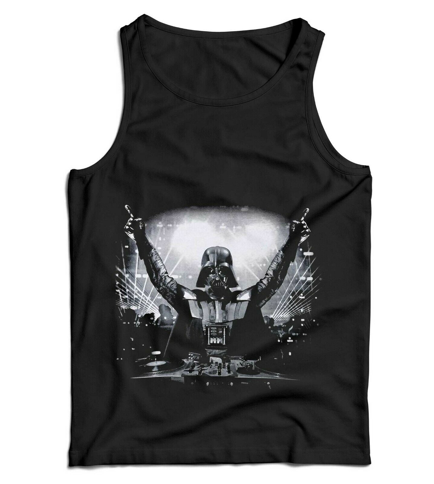 Darth Vader DJ Ladies Vest Tank Top