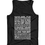 House Music Speech Ladies Vest Tank Top