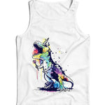 Uni T Rex Ladies Vest Tank Top