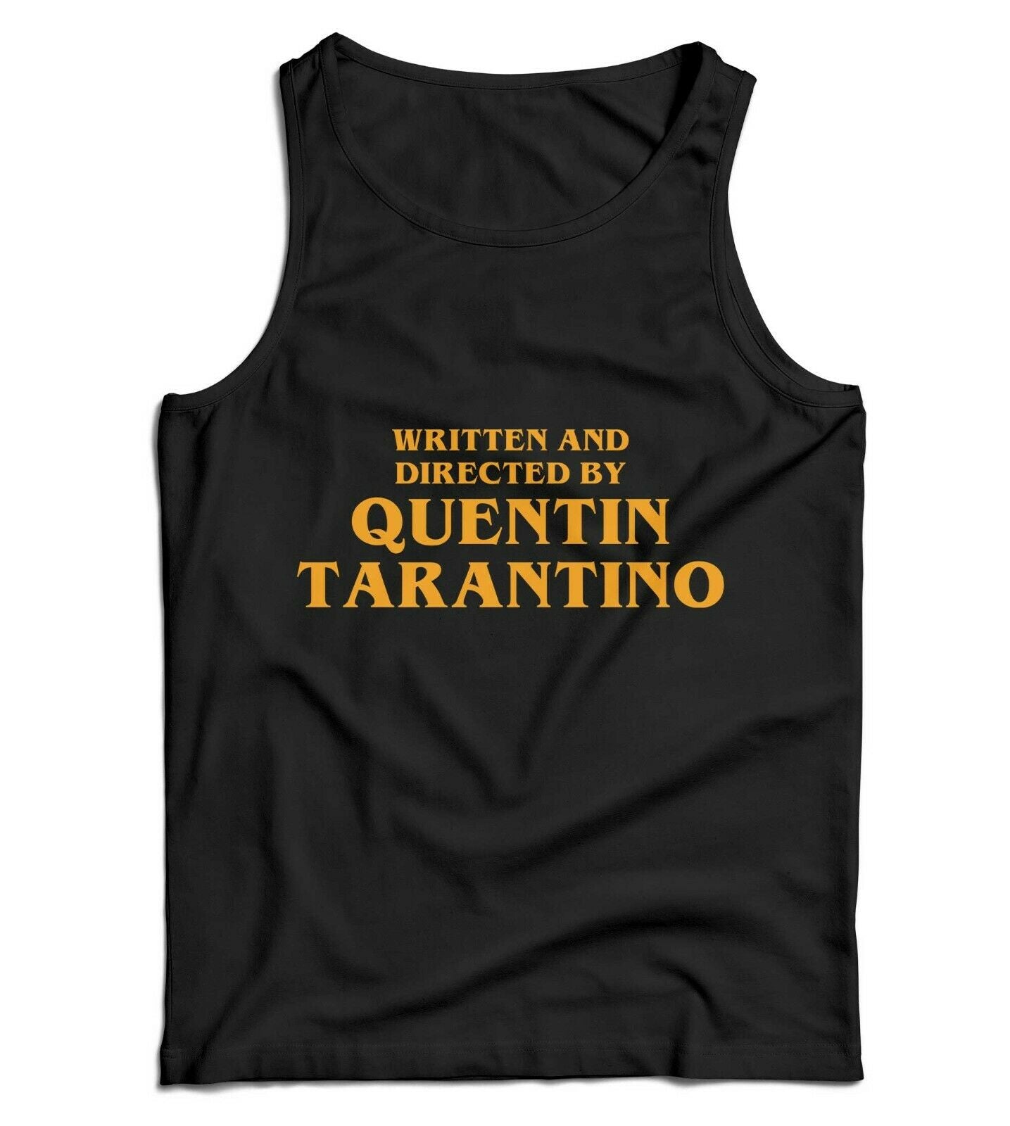 Written And Directed By Quentin Tarantino Ladies Vest Tank Top