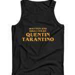 Written And Directed By Quentin Tarantino Ladies Vest Tank Top