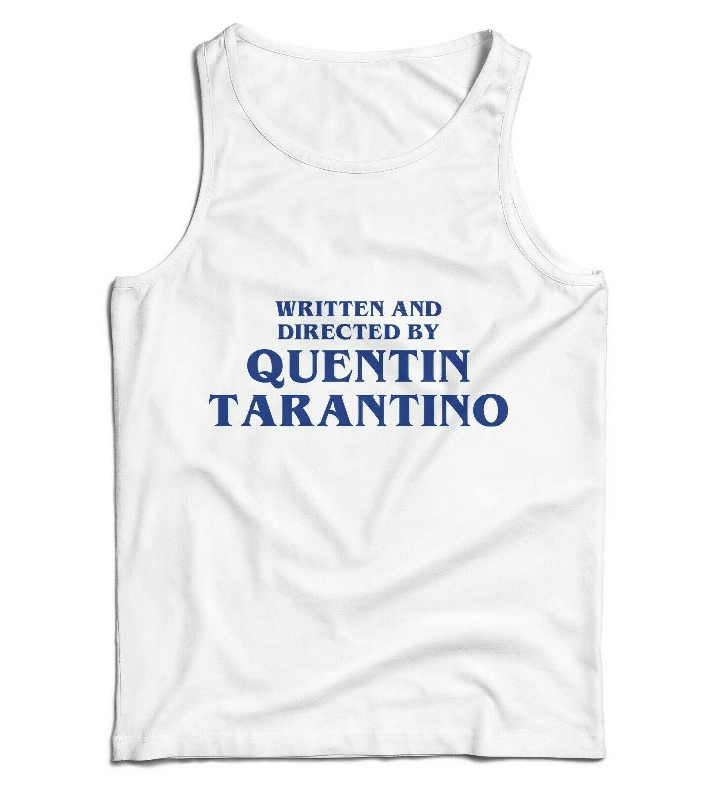 Written And Directed By Quentin Tarantino Ladies Vest Tank Top