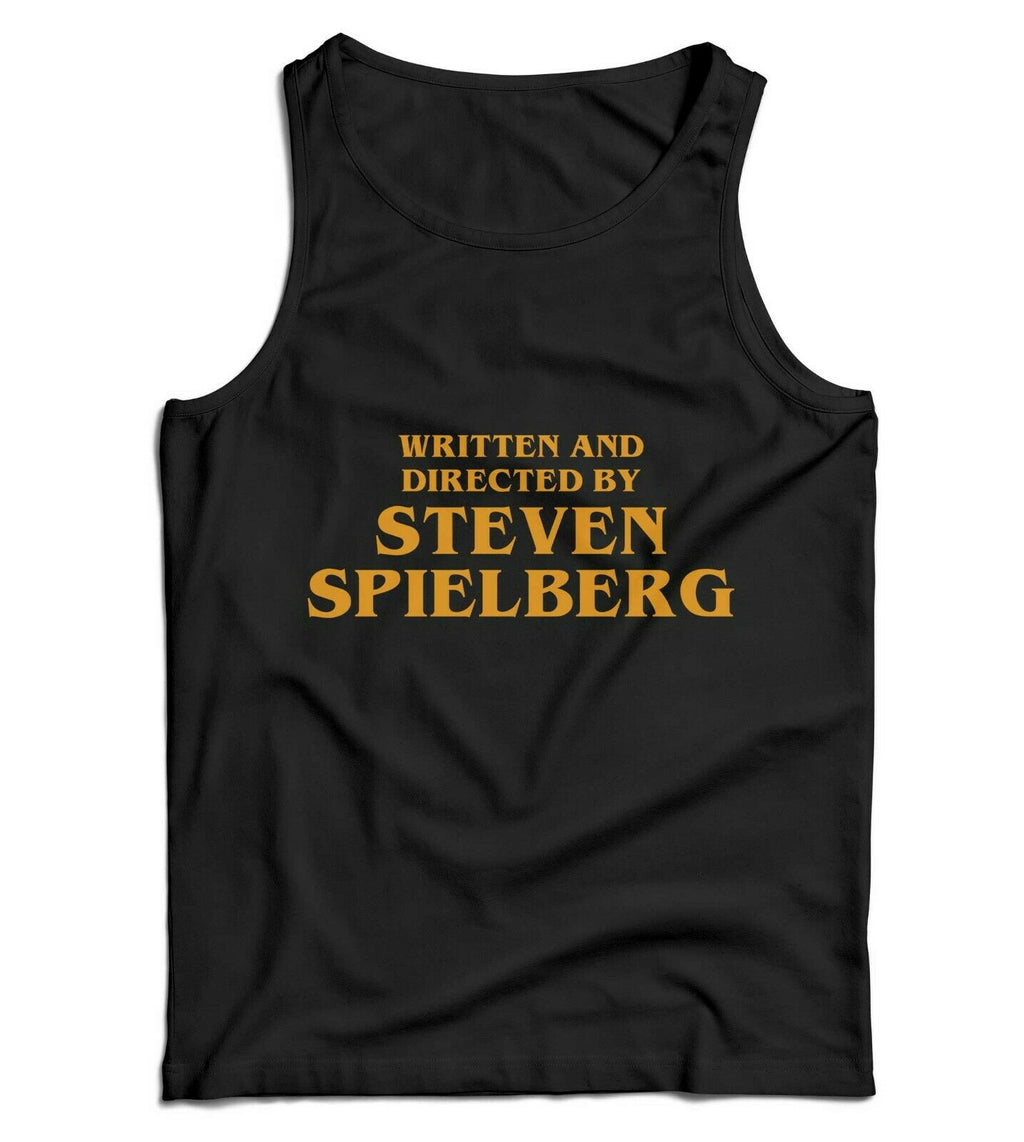 Written And Directed By Steven Spielberg Ladies Vest Tank Top