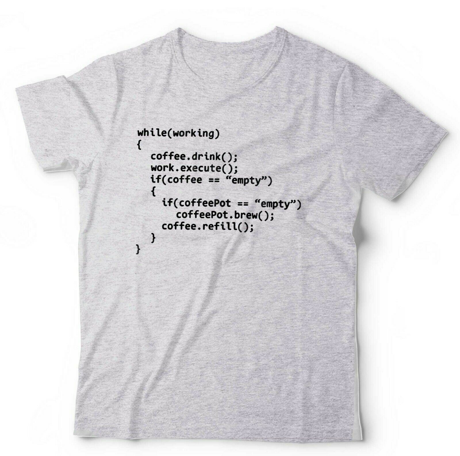 Coffee Programmer Tshirt Unisex