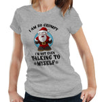 I Am So Grumpy I'm Not Even Talking To Myself Tshirt Fitted Ladies