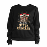 Otter Reindeer Sweater Pullover Sweatshirt