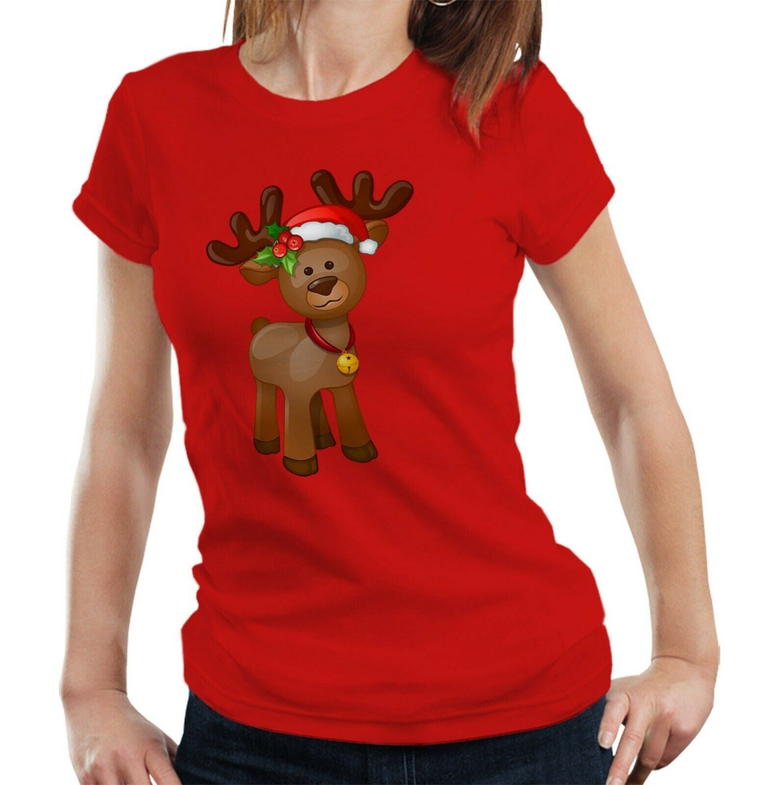 Rudolph Tshirt Fitted Ladies