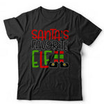 Santa's Favourite Elf Tshirt Unisex & Kids