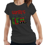 Santa's Favorite Elf Tshirt Fitted Ladies