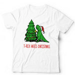 T-Rex Hates Christmas 2 Tshirt Unisex & Kids