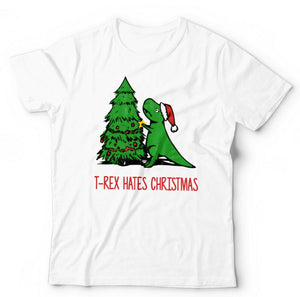 T-Rex Hates Christmas 2 Tshirt Unisex & Kids