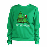 T-Rex Hates Christmas 2 Sweatshirt