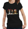 Leia Solo Chewie Tshirt Fitted Ladies