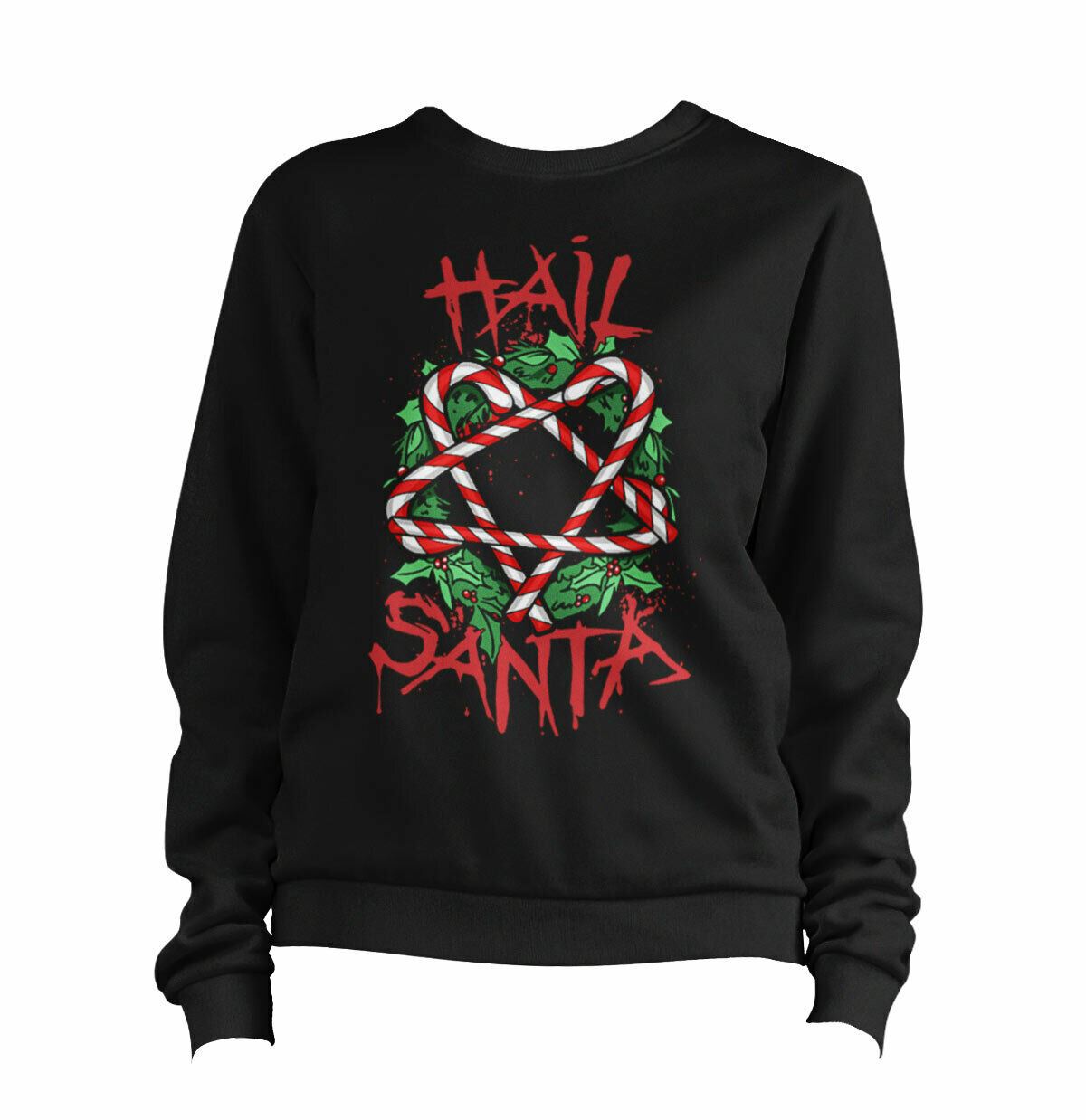 Hail Santa Pentagram Sweatshirt