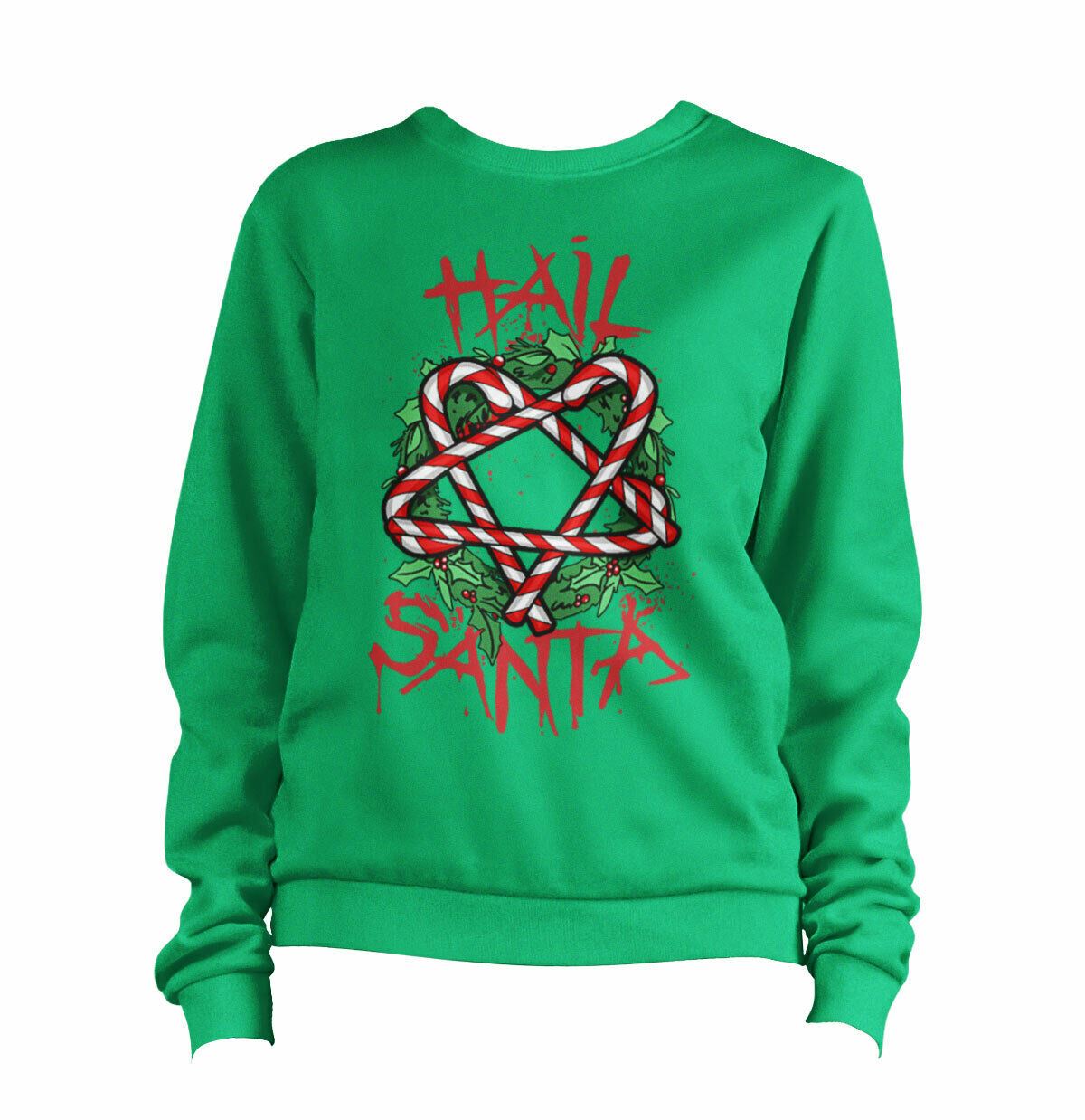 Hail Santa Pentagram Sweatshirt