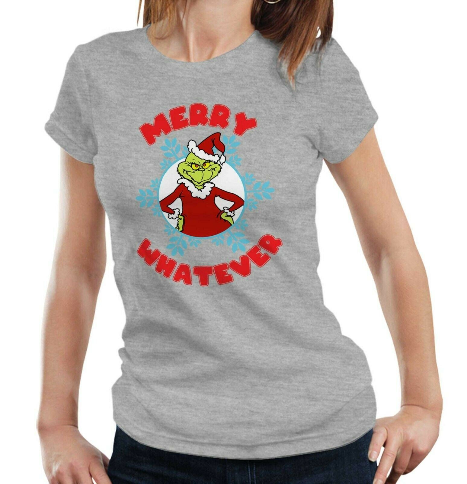 Merry Whatever Tshirt Fitted Ladies