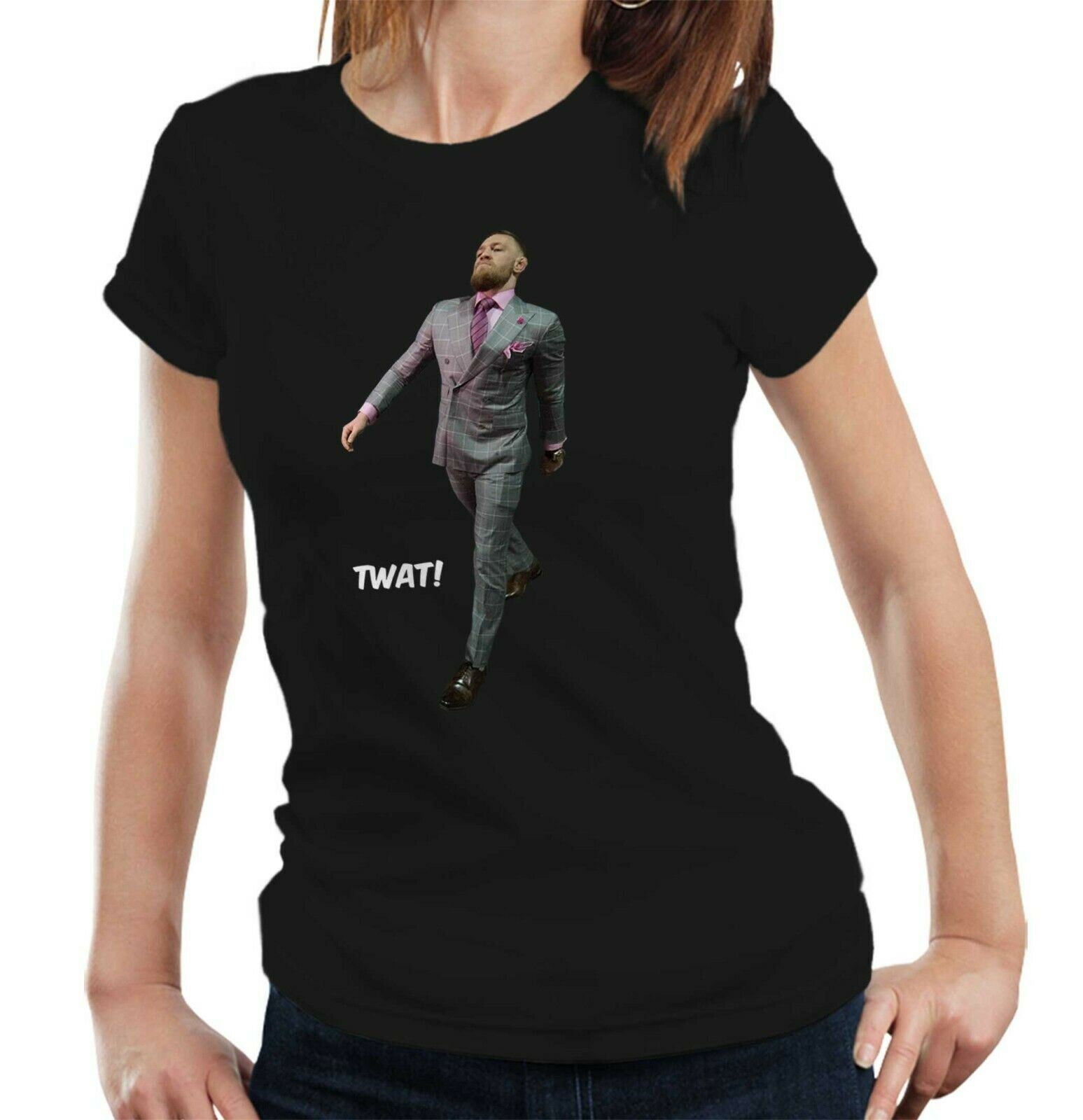 Conor McGregor Strut Tshit Fitted Ladies