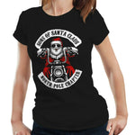 Sons Of Santa Claus Tshirt Fitted Ladies