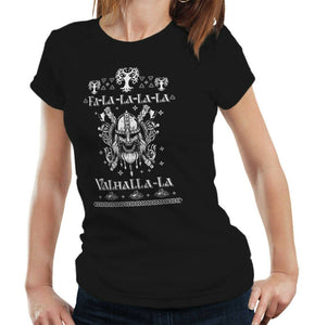 Valhalla Viking Christmas 2 Tshirt Fitted Ladies