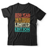 Limited Edition Birthday 1961 - 2001 Tshirt Unisex