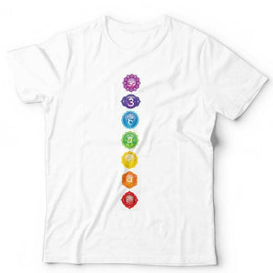 7 Chakra Symbols Tshirt Unisex