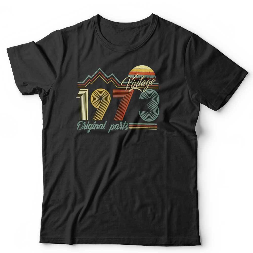 Vintage 1973 50th Birthday Unisex Tshirt