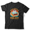 Read Books Drink Coffee Fight Evil Unisex Tshirt