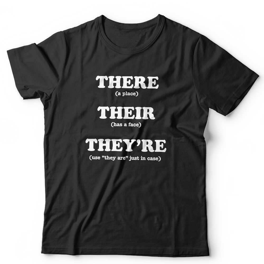 There Their They're Unisex Tshirt