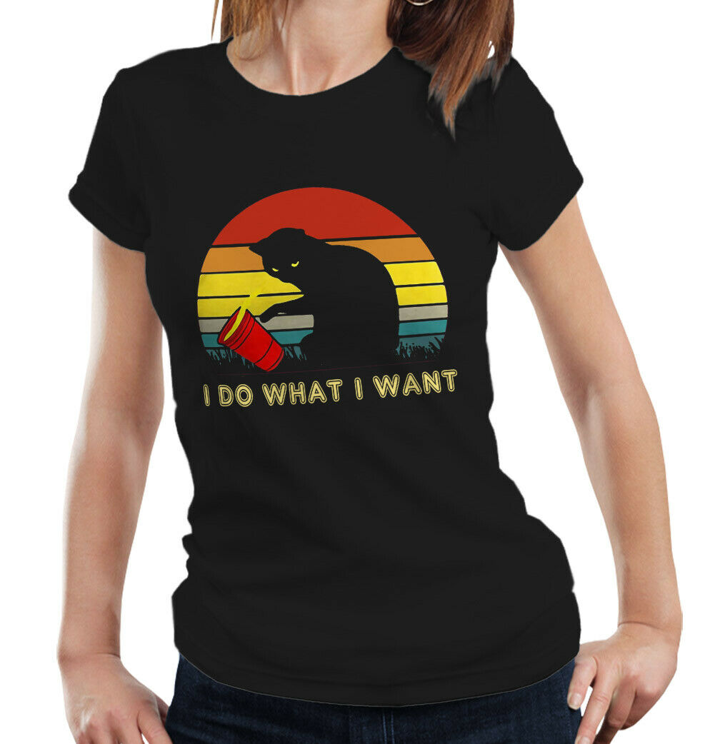 I Do What I Want ladies Tshirt