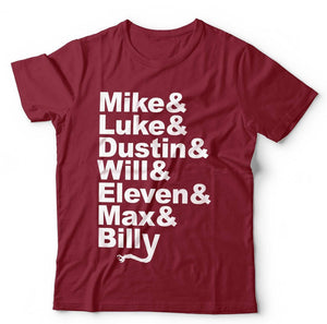 Mike & Luke & Justin & Eleven & Will & Billy