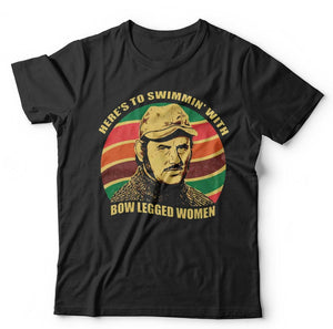 Here’s To Swimming with Bow Legged Women Unisex Tshirt