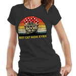 Best Cat Mom Ever 2 Tshirt Ladies