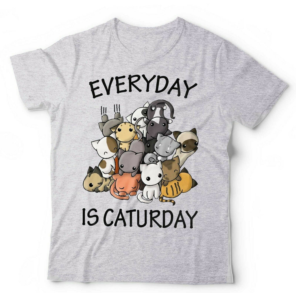 Everyday Is Caturday Tshirt Unisex & Kids