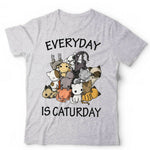 Everyday Is Caturday Tshirt Unisex & Kids