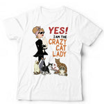 NEW Yes! I Am The Crazy Cat Lady 2 Tshirt Unisex