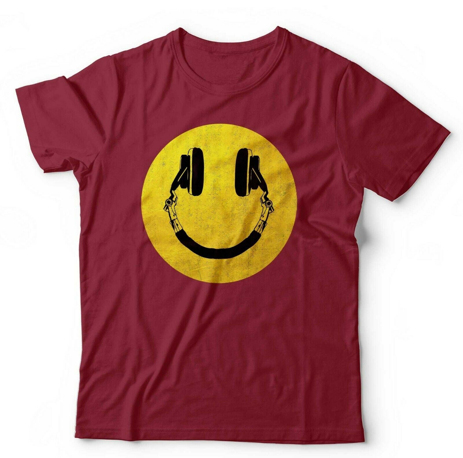 DJ Smiley Face Tshirt Unisex